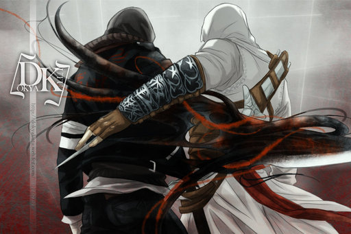 Assassin's Creed - Потрясающие работы по вселенной Assassin's Creed oт DOKYAKUTU